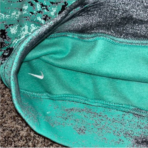 Nike ACG Therma Fit oversized All over print fleece crewneck ‘Light Menta’ NWT. - Picture 12 of 12